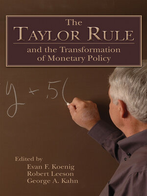 cover image of The Taylor Rule and the Transformation of Monetary Policy